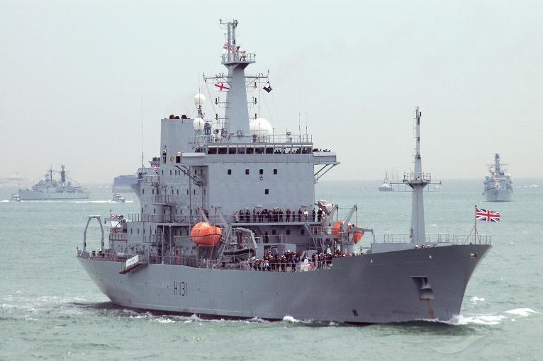 HMS Scott. / Zdjęcie: www.vesselfinder.com