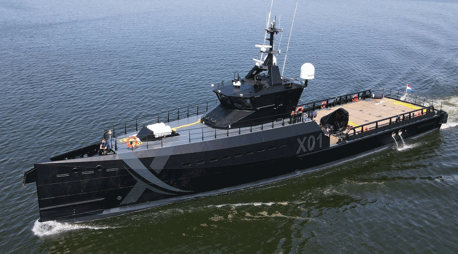 Eksperymentalna jednostka Royal Navy XV Patrick Blackett. / Zdjęcie: Royal Navy