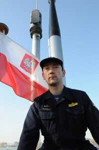 Dowódca polskiego kontyngentu wojskowego "Kondor" Kmdr. Por. Piotr Pawlowski Zdjęcie: kondor.mw.mil.pl