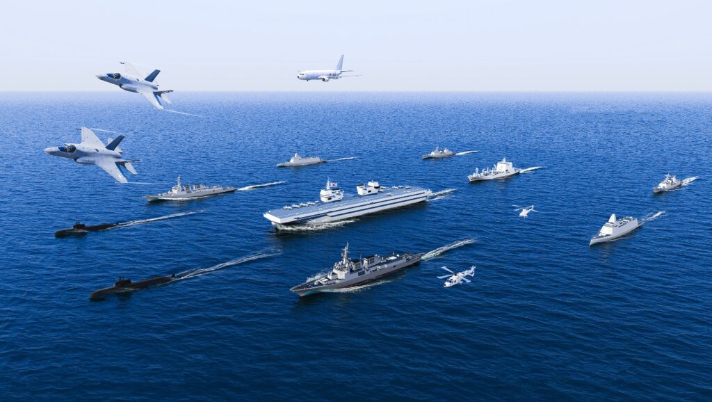Okręty Marynarki Wojennej Korei Południowej. / Zdjęcie: www.navy.mil.kr