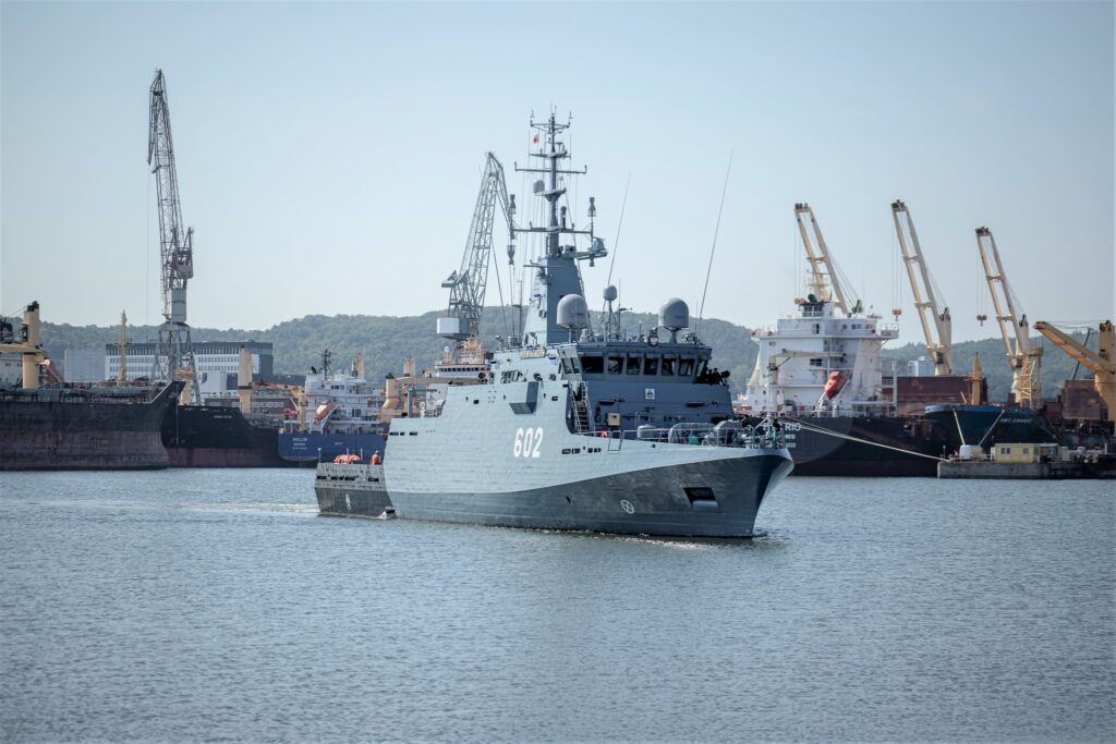 ORP Albatros. / Zdjęcie: 8. Flotylla Obrony Wybrzeża