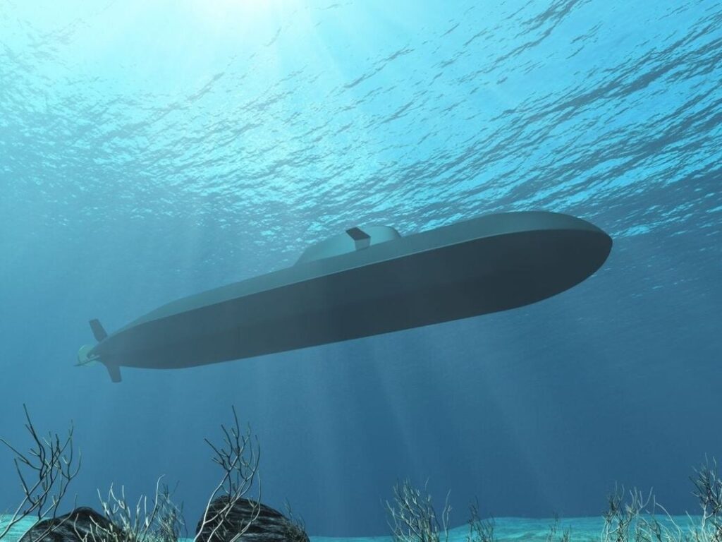 U212CD okręty podwodne koncepcja 3D. / Grafika: iXblue/PRNewswire