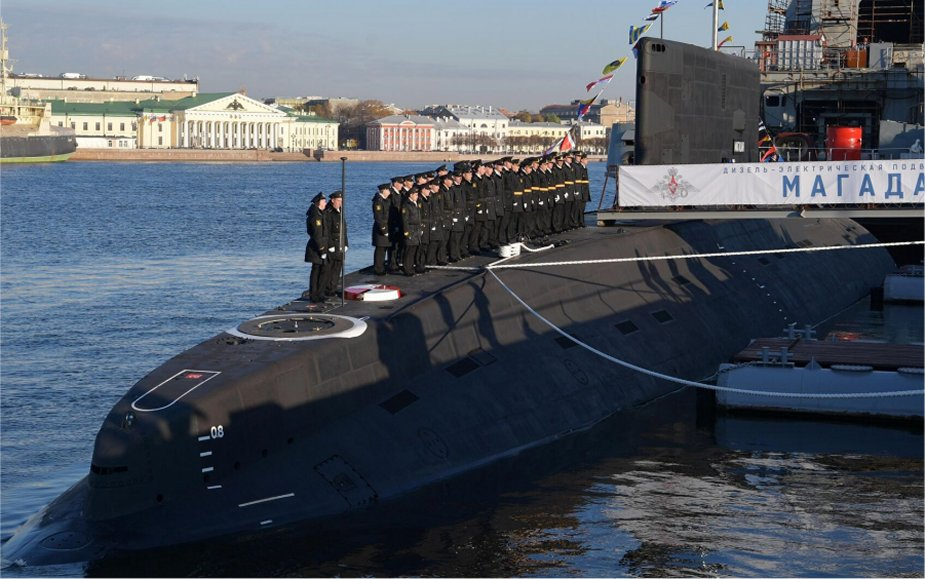 Okręt podwodny projekt 636,3 Magadan. / Zdjęcie: Ria Novosti