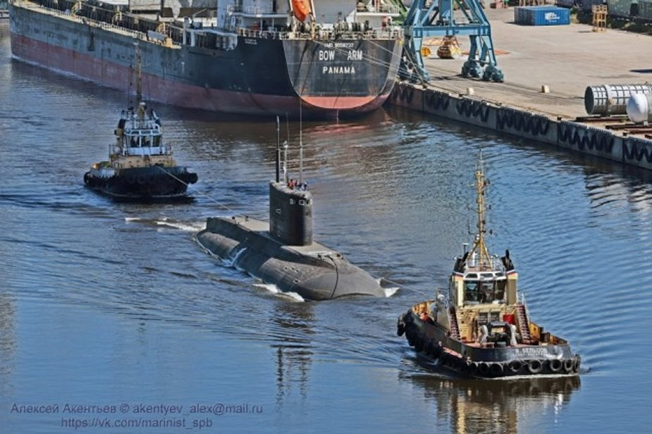 Okręt podwodny typu Kilo Ufa. / Zdjęcie: Akentyev Alex