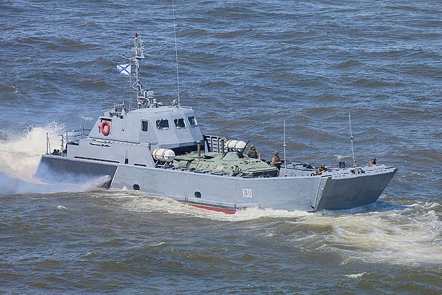 Kuter transportowy typu Rekin. / Zdjęcie: Marynarka Wojenna Rosji