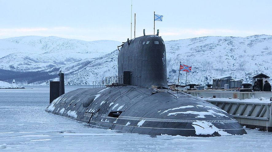 Atomowy okręt podwodny K-560 Siewierodwińsk. / Zdjęcie: mil.ru