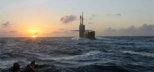 Atomowy okręt podwodny USS Michigan typu Ohio. / Zdjęcie: Departament Obrony Stanów Zjednoczonych