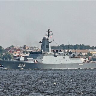 Rosyjska okręt wojenny Projekt 20380 korweta Mercury. / Zdjęcie: Rosyjskie Ministerstwo Obrony