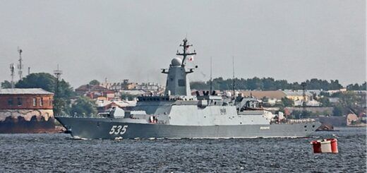 Rosyjska okręt wojenny Projekt 20380 korweta Mercury. / Zdjęcie: Rosyjskie Ministerstwo Obrony