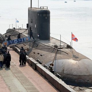Okręt podwodny typu Warszawianka. / Zdjęcie: Witalij Ankow / Виталий Аньков