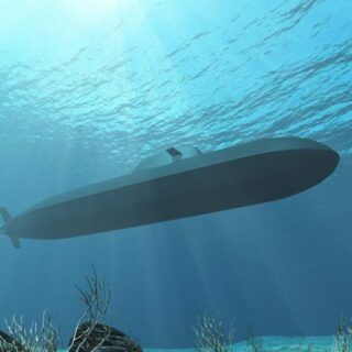 U212CD okręty podwodne koncepcja 3D. / Grafika: iXblue/PRNewswire