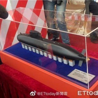 Model przyszłego tajwańskiego okrętu podwodnego. / Zdjęcie: ETtoday