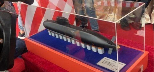 Model przyszłego tajwańskiego okrętu podwodnego. / Zdjęcie: ETtoday