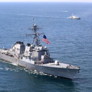 Niszczyciel rakietowy USS Porter (DDG 78) w regionie Morza Czarnego. / Zdjęcie: Petty Officer 2nd Class Damon Grosvenor/U.S. Navy/common.wikimedia.org