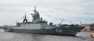 Korweta Steregushchiy jest okrętem wiodącym najnowszego typu korwet rosyjskiej marynarki wojennej. / Zdjęcie: Wolfram