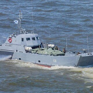 Kuter transportowy typu Rekin. / Zdjęcie: Marynarka Wojenna Rosji
