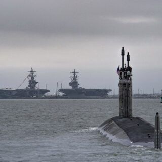 USS Indiana (SSN-789) – amerykański okręt podwodny z napędem jądrowym typu Virginia. / Zdjęcie: US Navy
