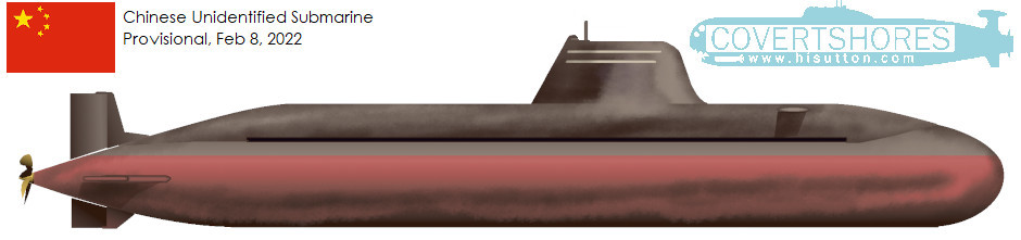 Prawdopodony wygląd nowego Cchińskiego miniaturowego okrętu podwodnego. / Rysunek: COVERTSHORES