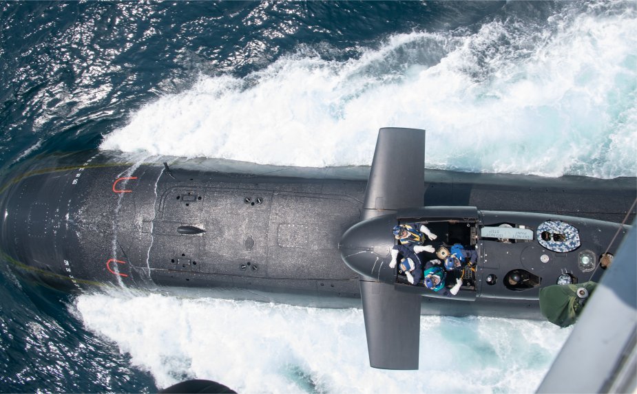 Chilijski okręt podwodny typu Scorpene. / Zdjęcie: US Navy