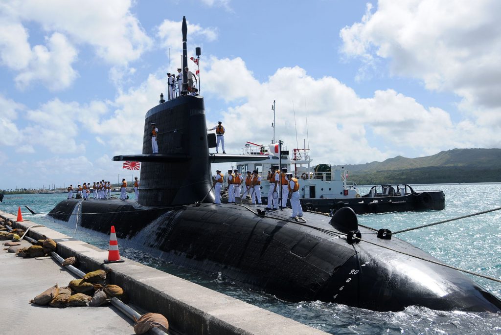 Okręt podwodny Hakuryu (SS-503) Japan Maritime Self-Defense Force (JMSDF). / Zdjęcie: Marynarka Wojenna Stanów Zjednoczonych