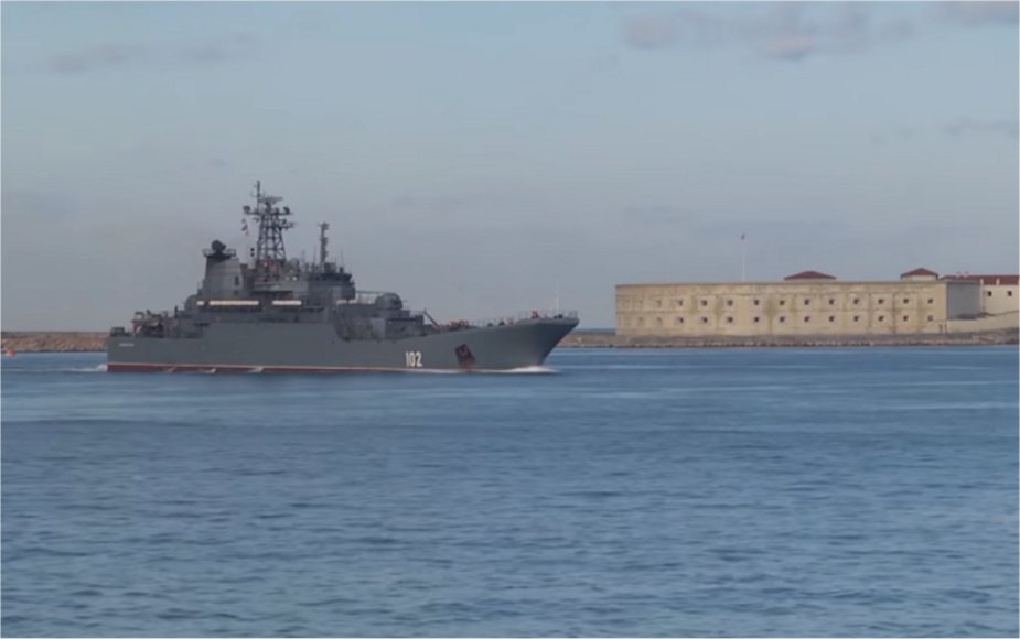 Desantowiec typu Ropucha Kaliningrad. / Zdjęcie: Rosyjskie Ministerstwo Obrony