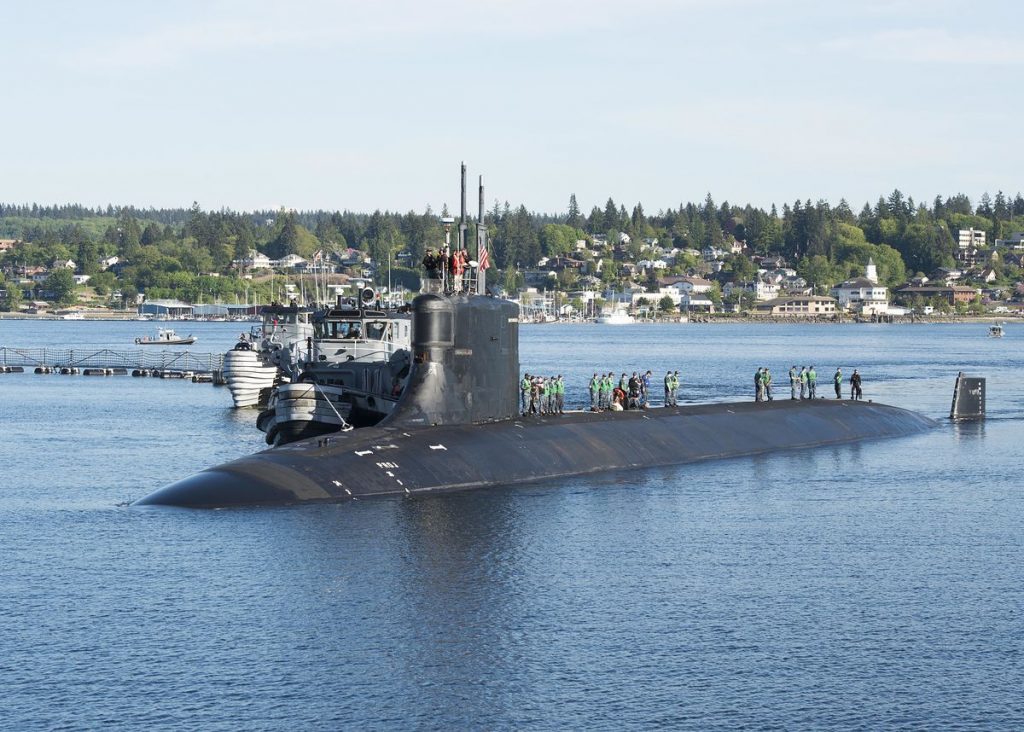 Atomowy okręt podwodny USS Connecticut. / Zdjęcie: Getty Images, fot: Smith Collection/Gado