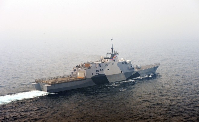 USS Freedom (LCS 1) na Morzu Południowochińskim. / Zdjęcie: U.S. Navy