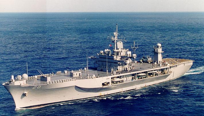 USS Mount Whitney (LCC-20) Okręt flagowy VI. Floty. / Zdjęcier: US Navy, commons.wikimedia.org
