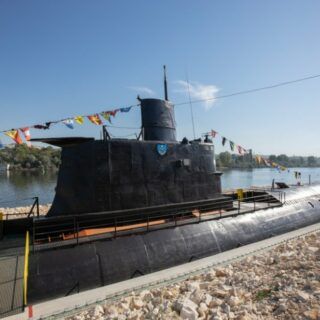 Wycofany ze służby okręt podwodny typu Romeo Slava. / Zdjęcie: Municipality of Varna