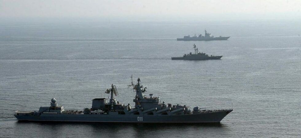 Rosyjsko-chińsko-irańskie manewry morskie CHIRU 2022 w Oceanie Indyjskim. / Zdjęcie: Russian Defence Ministry