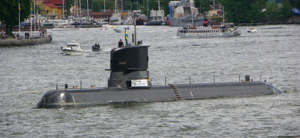 HMS Södermanland w Sztokholmie w 2010 roku. / Zdjęcie: wikimedia.org