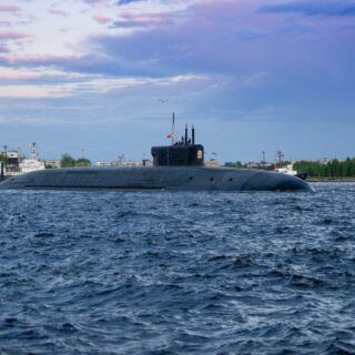 Okręt podwodny projektu 955A Borei-A Knyaz Oleg. / Zdjęcie: Oleg Kuleshov