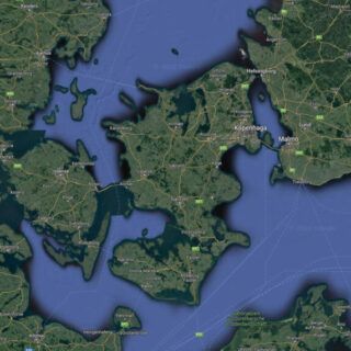 Cieśniny Duńskie. / Zdjęcie: Google Maps