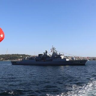 Flota turecka neutralizuje pojawiające się na Morzu Czarnym miny morskie. / Zdjęcie: Wikimedia Commons