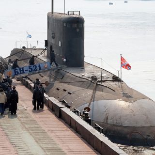 Okręt podwodny typu Warszawianka. / Zdjęcie: RIA Novosti, wikipedia.pl