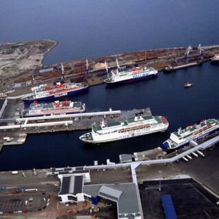 Port w Talinie. / Zdjęcie: EPA / EUROPEAN COMMISSION