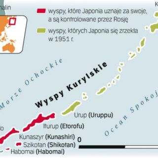 Sporne Wyspy Kurylskie.