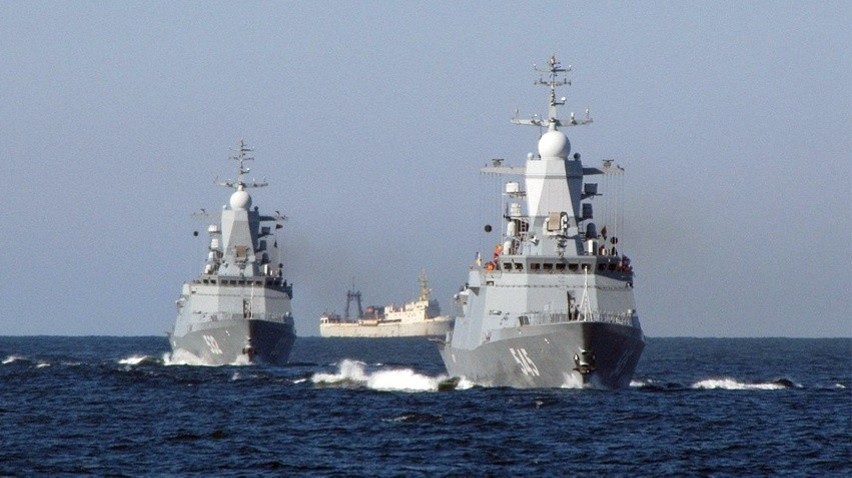 Rosyjskie okręty Floty Bałtyckiej wyszły w morze w ramach ćwiczeń Zapad 21. / Zdjęcie: Ministerstwo Obrony Federacji Rosyjskiej