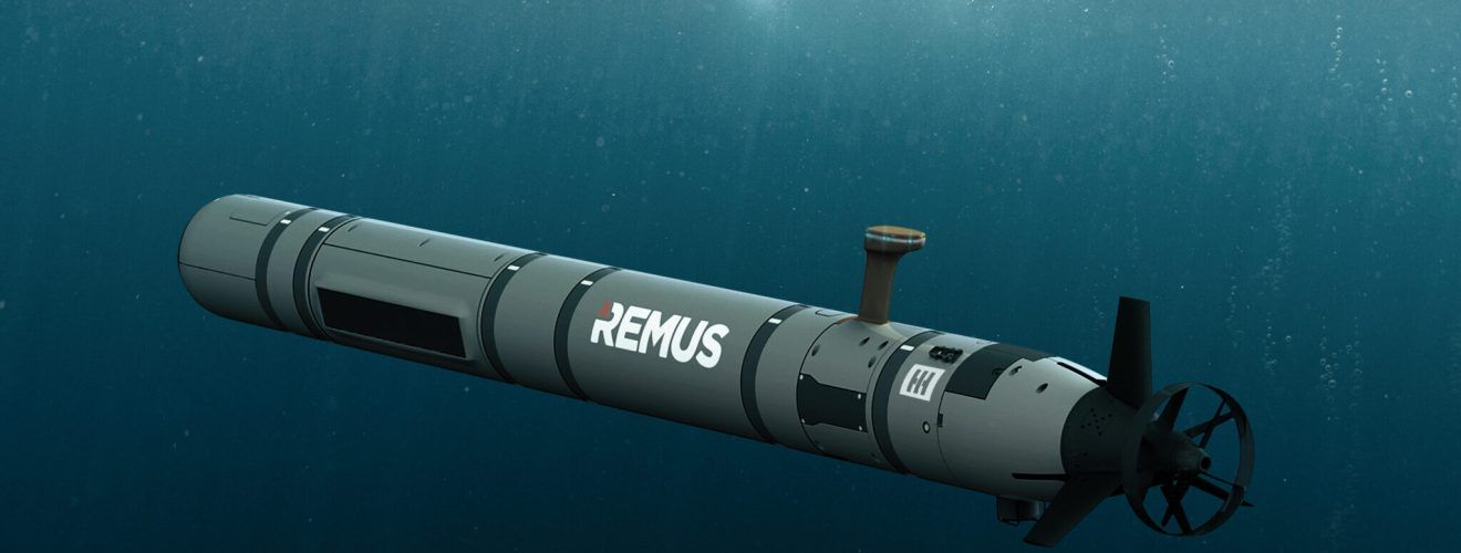 Pojazd podwodny UUV REMUS 620. / Zdjęcie: HII