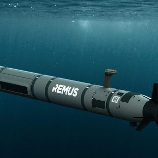 Pojazd podwodny UUV REMUS 620. / Zdjęcie: HII