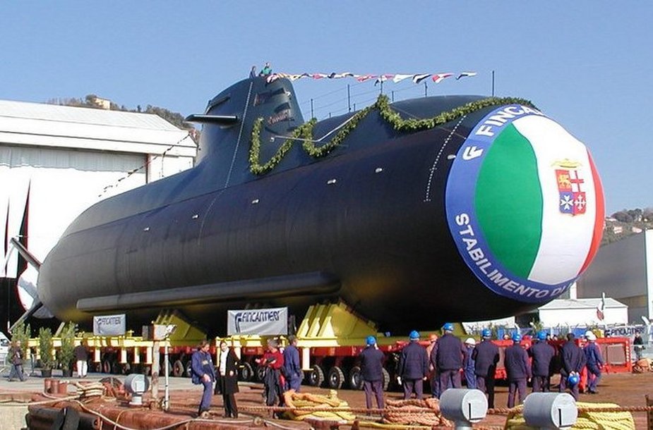 Okręt podwodny Salvatore Torano klasy Todaro. / Zdjęcie: Wikipedia