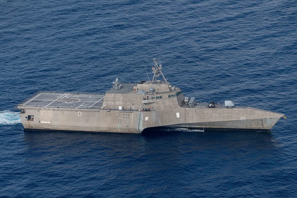 Okręt wojenny typu Independence USS Jackson. / Zdjęcie: Departament Obrony Stanów Zjednoczonych