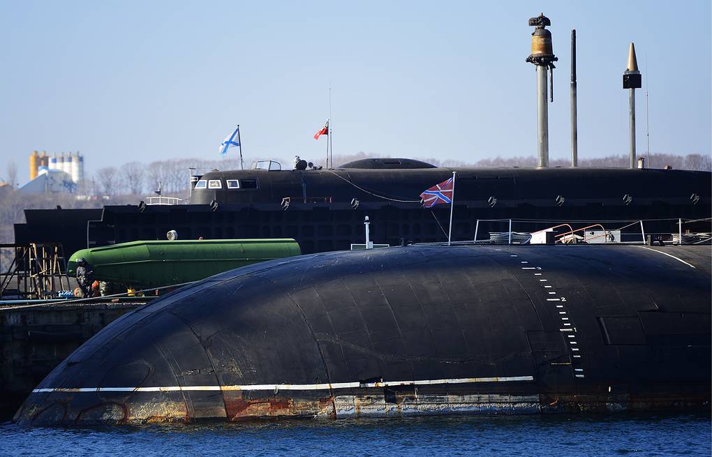 Atomowy okręt podwodny Project 949A typ Antey. /Zdjęcie: © Yuri Smityuk/TASS