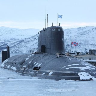 Atomowy okręt podwodny К-560 Siewierodwińsk. / Zdjęcie: Ministry of Defence of the Russian Federation