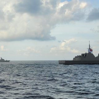Okręty wojenne RSN i TNI-AL. / Zdjęcie: Marynarka Wojenna Republiki Singapuru