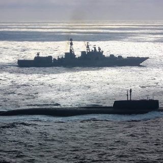 Rosyjskie okręty wojenne. / Zdjęcie: Marynarka Wojenna Rosji