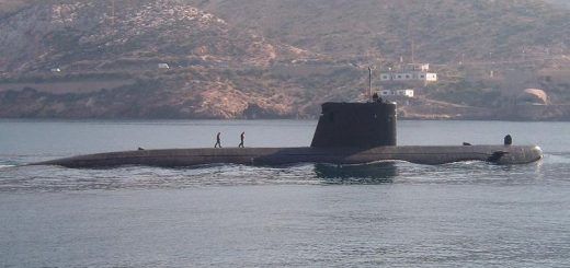 Hiszpański okręt podwodny S-73 Mistral / Zdjęcie: Alberto Hernández, importé par Basilio / Licencja Creative Commons