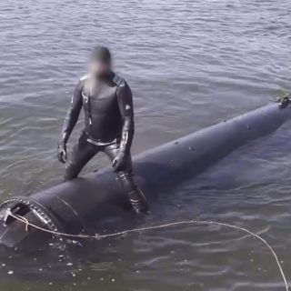 Podwodn dron morski Mariczka. / Zdięcie: AMMO