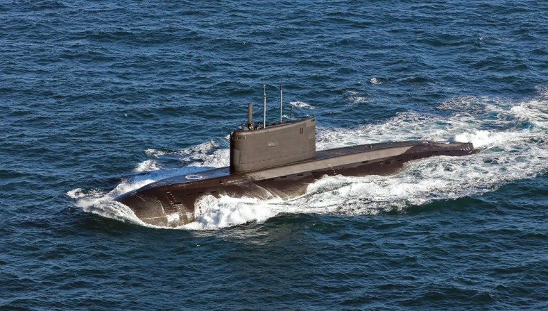 Rosyjski okręt podwodny typu Kilo. / Ministerstwo Obrony Federacji Rosyjskiej