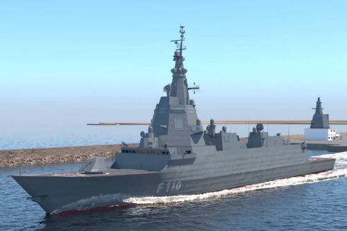 Hiszpania będzie miała 5 fregat F-110, których głównym uzbrojeniem staną się pokpr NSM. / Zdjęcie: Navantia